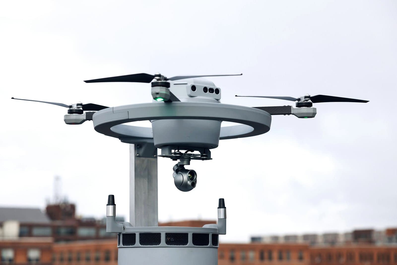 A Birdstop autonomous drone system in the field