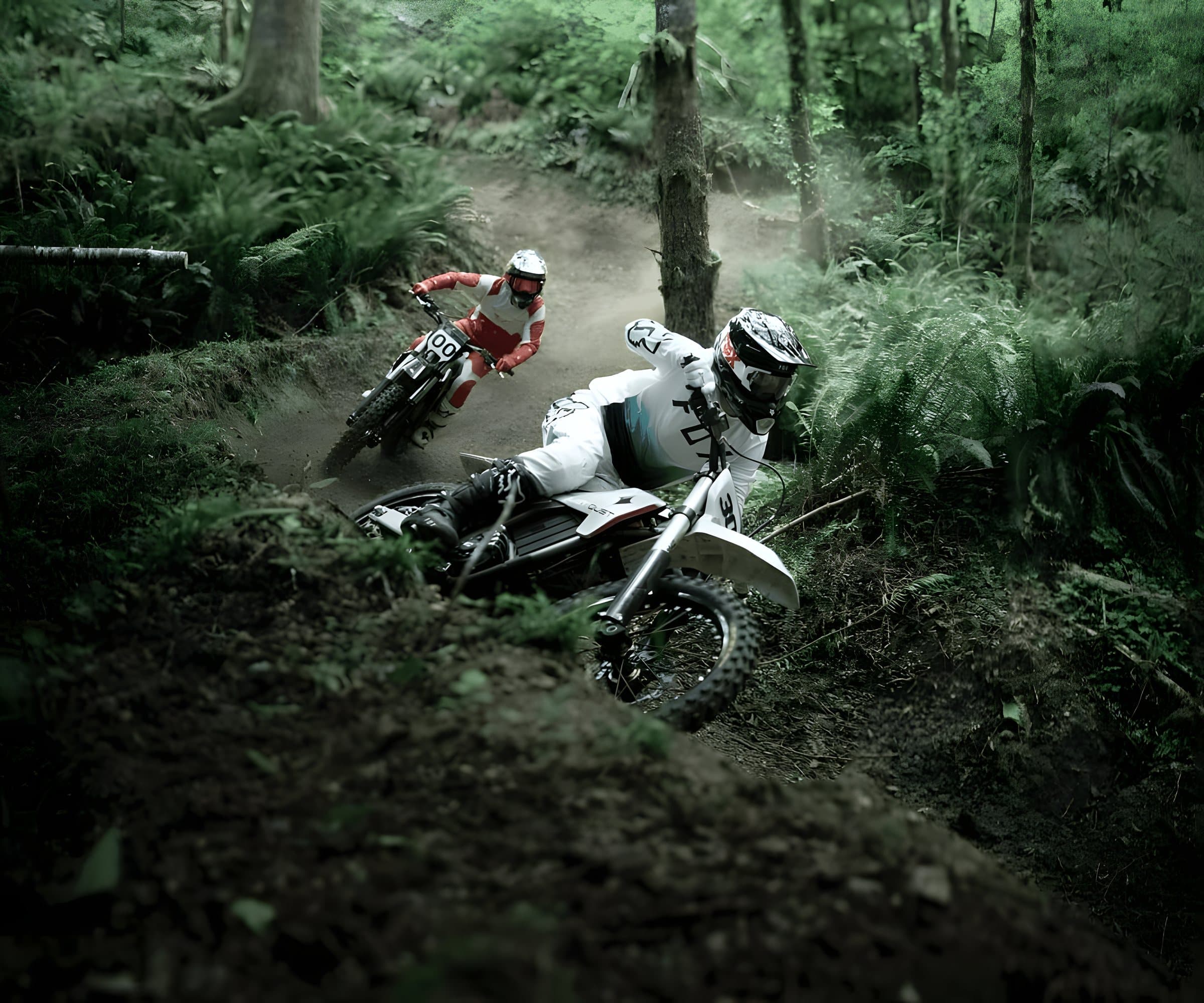 Electric dirt bike maker: Early production batches assembled, stored and shipped through the network.